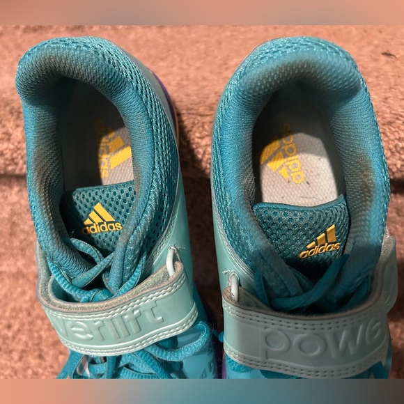 Adidas Powerlift 3.1 size 7.5 blue/purple/yellow - Picture 7 of 7